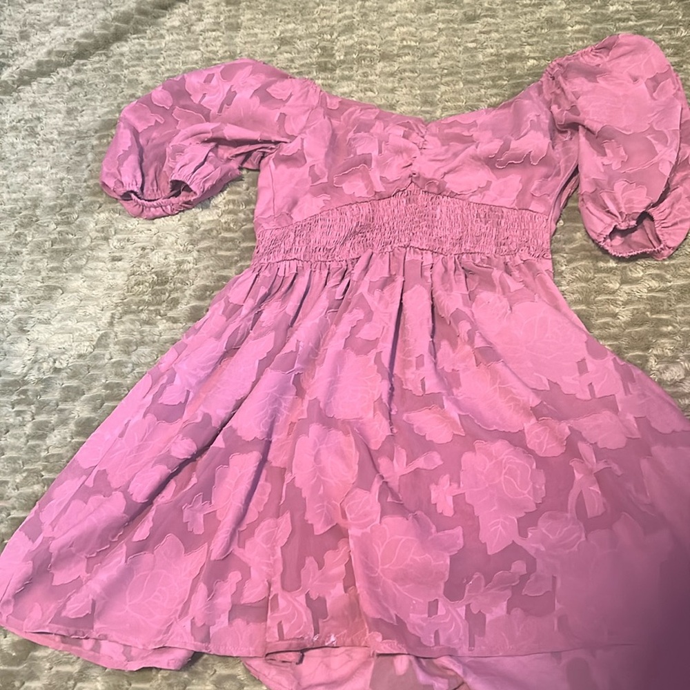 Pink dress